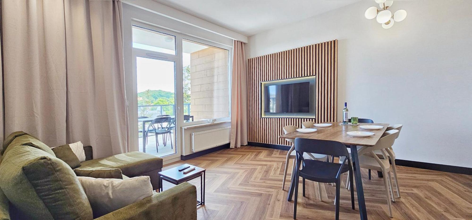 Bel Mare 521f Z 2 Sypialniami I Balkonem Apartament *
